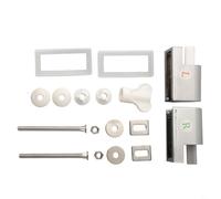 SageFurned Cerniere di ricambio per sedile WC con tecnologia Soft Close, montaggio superiore per modelli tradizionali e contemporanei, struttura in ABS resistente, adatta a qualsiasi bagno