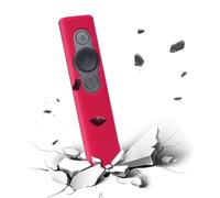 SageFurned Custodia antiurto in morbido silicone per Logitech Spotlight Presenter Remote Custodia antiurto con retro testurizzato e cordino Accesso ai pulsanti per rosso