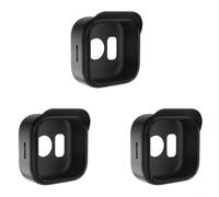 SageFurned Custodia protettiva in silicone per fotocamera Blink Outdoor 2K+ (modelli più recenti), custodia resistente alle intemperie con facile accesso ai comandi, nero (3 pezzi)