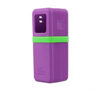 SageFurned Custodia protettiva in silicone per Ugreen Nexode 20000mAh 165W Powers Bank, copertura antipolvere con protezione per display, guscio da viaggio (viola)