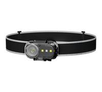 SageFurned Faro da esterno leggero con sensore d'onda, luce da lavoro ricaricabile di tipo C, batteria da 1200 mAh, angolo regolabile di 45°, resistente all'acqua IPX4, per campeggio, escursionismo