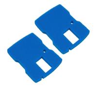 SageFurned Filtro in spugna di ricambio per pompe CUF-6000, Sunsun 660 GPH e 530660 GPH, schiuma di poliuretano, 30,5 x 22,9 x 3,38 cm, blu, confezione da 2