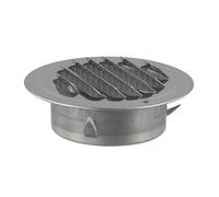 SageFurned Griglia di sfiato rotonda in acciaio inossidabile da 70-300 mm, per ventilazione esterna del condotto della parete, copertura in rete antiruggine per la circolazione dell'aria, compatibile