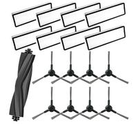 SageFurned Kit di ricambi per aspirapolvere per robot aspirapolvere Mova S10 Plus e S10 con spazzola principale, spazzole laterali e filtri