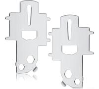 SageFurned Marine Deck Chiave in acciaio inossidabile 304, accessorio multifunzione per barche con cacciavite e apribottiglie, strumento antiruggine per coperchio del gas (set di 2)