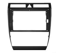 SageFurned Mascherina per autoradio in plastica ABS, 22,9 cm, colore: nero | Su misura per a6, per s6, RS6 (1997-2004), display da 9 pollici, finitura nera, sostituzione diretta