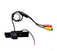 SageFurned Per telecamera di parcheggio CCD 1080 x 720P con grandangolo di 170 ° e impermeabile IP68, maniglia per bagagliaio in ABS, design per Ford Fiesta MK5 Hatchback 2002-2008, nero