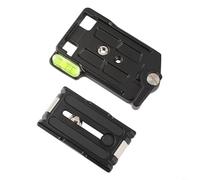 SageFurned Piastra a sgancio rapido per fotocamera Arca per Swiss, in alluminio per mini treppiede, adattatore Quick Release, accessori per fotocamera DSLR per esterni (QRA-635L)