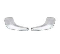 SageFurned Set di 2 maniglie interne per Opel Corsa D, anno di costruzione 2006-2013, in ABS, colore argento, maniglia interna anteriore sinistra e destra, OE 13297813 13297814, con fissaggio