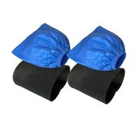 SageFurned Set di 4 panni in spugna per aspirapolvere Karcher WD1/MV1, colore: blu