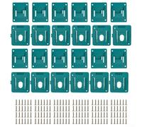 SageFurned Supporto per batteria, supporto per batteria, compatibile con batterie BL1815/BL1820/BL1830/BL1840/BL1850/BL1860 da 18 V (12+12 pezzi)