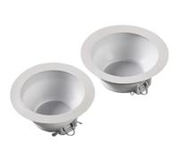 SageFurned Tappo di scarico a pavimento per WC e lavandino del bagno, anti odore e riflusso, con guarnizione impermeabile, bianco, confezione da 2