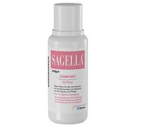 SAGELLA Poligyn Comfort 50 Plus: lozione intima con estratto di camomilla e bisabololo, cura intima dalla menopausa, 500 ml