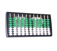 SAGELSHN Abaco Pallottoliere Robusto Abaco 11 Cifre Cinese Strumento di Conteggio Matematico for Principianti Educativo in Plastica Scuola Tradizionale