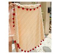 SAGELSHN Coperta con Bouquet di Rose for Le Feste, for Fidanzate, Mamme E Coppie(100x100cm)