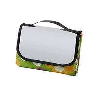 SAGELSHN Coperta Da Picnic Portatile Coperta da picnic portatile Tappetino campeggio con tracolla pieghevole for escursioni nel parco Leggera Riutilizzabil(E)