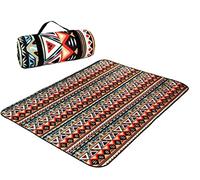 SAGELSHN Coperta Da Picnic Portatile Coperte Da Picnic Pieghevoli Tappetino Impermeabile, Coperta Spiaggia Multifunzionale Adatta for Il Campeggio Viaggio Leggera Riutilizzabil(E,200 * 150CM)
