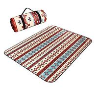 SAGELSHN Coperta Da Picnic Portatile Coperte Da Picnic Pieghevoli Tappetino Impermeabile, Coperta Spiaggia Multifunzionale Adatta for Il Campeggio Viaggio Leggera Riutilizzabil(C,300 * 300CM)