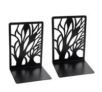 SAGELSHN Fermalibri per Biblioteca Antiscivolo Heavy Duty Fermalibri Riviste File CD Organizer Supporto per Libri Decorativi per L'home Office Reggilibri Portalibri(D)