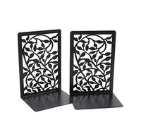 SAGELSHN Fermalibri per Biblioteca Antiscivolo Heavy Duty Fermalibri Riviste File CD Organizer Supporto per Libri Decorativi per L'home Office Reggilibri Portalibri(C)