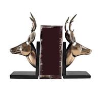 SAGELSHN Fermalibri per Biblioteca Fermalibri Modellazione di Animali Fermalibri Decorativi Scultura in Resina Libro Fermalibri Creativi Libro Film CD Video Reggilibri Portalibri
