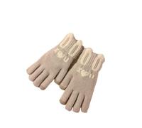 SAGELSHN Guanti Invernali Antivento Guanti Caldi Lavorati A Maglia Invernali Touchscreen A Cinque For Bicicletta Sportiva Guanti Termici(Blue,pink,black)