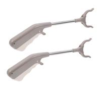 SAGELSHN Pinza Raccogli Oggetti Resistente Grabber Reacher 2 Pezzi, Pinza for La Raccolta di Oggetti da Giardino, for Pulizia Esterni E Interni Pinza Antiscivolo(7 3/8)