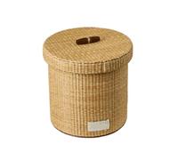 SAGELSHN Scatola Portaoggetti Vintage for Anelli, Collane, Orecchini, Gioielli, Cosmetici, Piccolo Cofanetto(16x 17.5 cm)