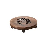 SAGELSHN Sottovaso con Ruote Balcone Carrello for Piante con Ruote Bloccabili for Portavasi da Interno Ed Esterno Porta Piante Interno(25cm)