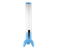 SAGELSHN Spillatore Birra da Casa Distributore di Bevande Mimosa Tower con Tubo di Ghiaccio E Senza Fondo Dispenser Bevande(Blue)