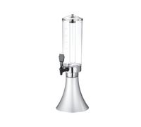 SAGELSHN Spillatore Birra da Casa Distributore di Birra alla Spina da 100 Oz/3 L, Distributore di Bevande da Tavolo for Feste Dispenser Bevande(Blue,Silver)