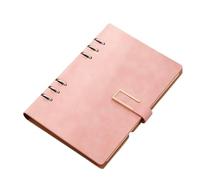 SAGELSHN Taccuino Quaderno Diario Agenda Staccabile B5 Con Verbali Di Riunione E Clip Galvanizzata Blocco Note(Pink)