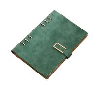 SAGELSHN Taccuino Quaderno Diario Agenda Staccabile B5 Con Verbali Di Riunione E Clip Galvanizzata Blocco Note(Grün)