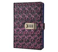 SAGELSHN Taccuino Quaderno Diario Diario Personale Di Affari Del Taccuino Cuoio Con Il Regalo Su Misura Giornale Dei Prodotti Della Cancelleria Blocco Note Spesso Codice Blocco Note(C)