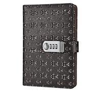 SAGELSHN Taccuino Quaderno Diario Diario Personale Di Affari Del Taccuino Cuoio Con Il Regalo Su Misura Giornale Dei Prodotti Della Cancelleria Blocco Note Spesso Codice Blocco Note(B)