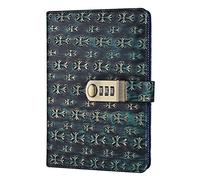 SAGELSHN Taccuino Quaderno Diario Diario Personale Di Affari Del Taccuino Cuoio Con Il Regalo Su Misura Giornale Dei Prodotti Della Cancelleria Blocco Note Spesso Codice Blocco Note(D)