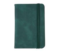 SAGELSHN Taccuino Quaderno Diario Quaderno Business A7, Diario Tascabile Portatile Con Tracolla Blocco Note(Grün)