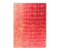 SAGELSHN Taccuino Quaderno Diario Quaderno Portatile Con Vocabolario Creativo, Verbale Della Riunione Copertina Rigida Blocco Note(Rot)