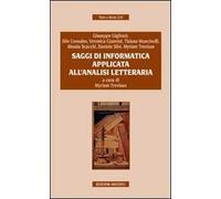 Saggi di informatica applicata all'analisi letteraria