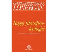 Saggi filosofico-teologici