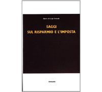 Saggi sul risparmio e l'imposta
