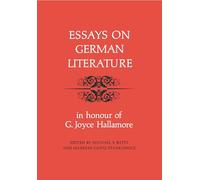 Saggi sulla letteratura tedesca: in onore di G. Joyce Hall - NUOVO Michael...