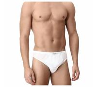 Saggio Cagi Set 6 Pezzi di Slip 1208 in Puro Cotone Filo di Scozia Modello a Vita Bassa con Conchiglia Anatomica Senza Cuciture Uomo Profumatore Bianco 7