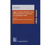 Saggio di questioni filosofiche estratte dalla giurisprudenza e dissertazione sui casi perplessi in diritto
