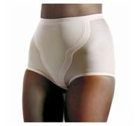 Saggio Gios Set 2 Pezzi Mutanda Art 542 Giro Gamba con Pannello Anteriore Foderato in Cotone Effetto Pancia Piatta Donna Bianco 4