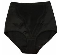 Saggio Gios Set 2 Pezzi Mutanda Art 542 Giro Gamba con Pannello Anteriore Foderato in Cotone Effetto Pancia Piatta Donna Nero 4