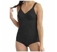Saggio Playtex Body 2858 Coppa B C D Modellante in Microfibra Contenitivo Senza Ferretto Profumatore NEROD 44