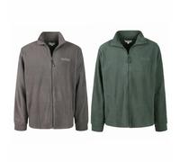 Saggio Renato Balestra Felpa RB54 in Morbido Pile Set 1 o 2 Pezzi con Zip Lunga Polsino nelle Maniche e Tasche Uomo GRIGVERDE2PZ XXL