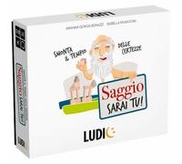 SAGGIO SARAI TU nessuna certezza GIOCO DA TAVOLO ludic IN ITALIANO età 12+