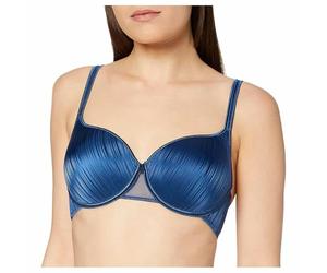 Saggio Selene Reggiseno Almudena Coppa C Set da 1 o 2 Pezzi in Morbida Microfibra con Ferretto Coppa Imbottita Profumatore Avio 6